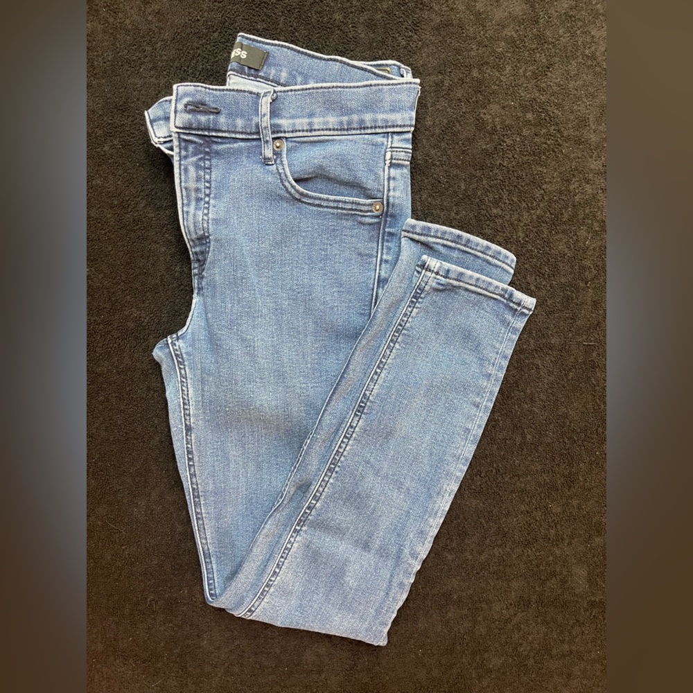 Classic Blue Women's Jeans Mid-Rise Legging
